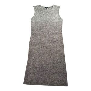 Worth New York Women's 100% Wool Sleeveless Dress In Bittersweet Mink Size M